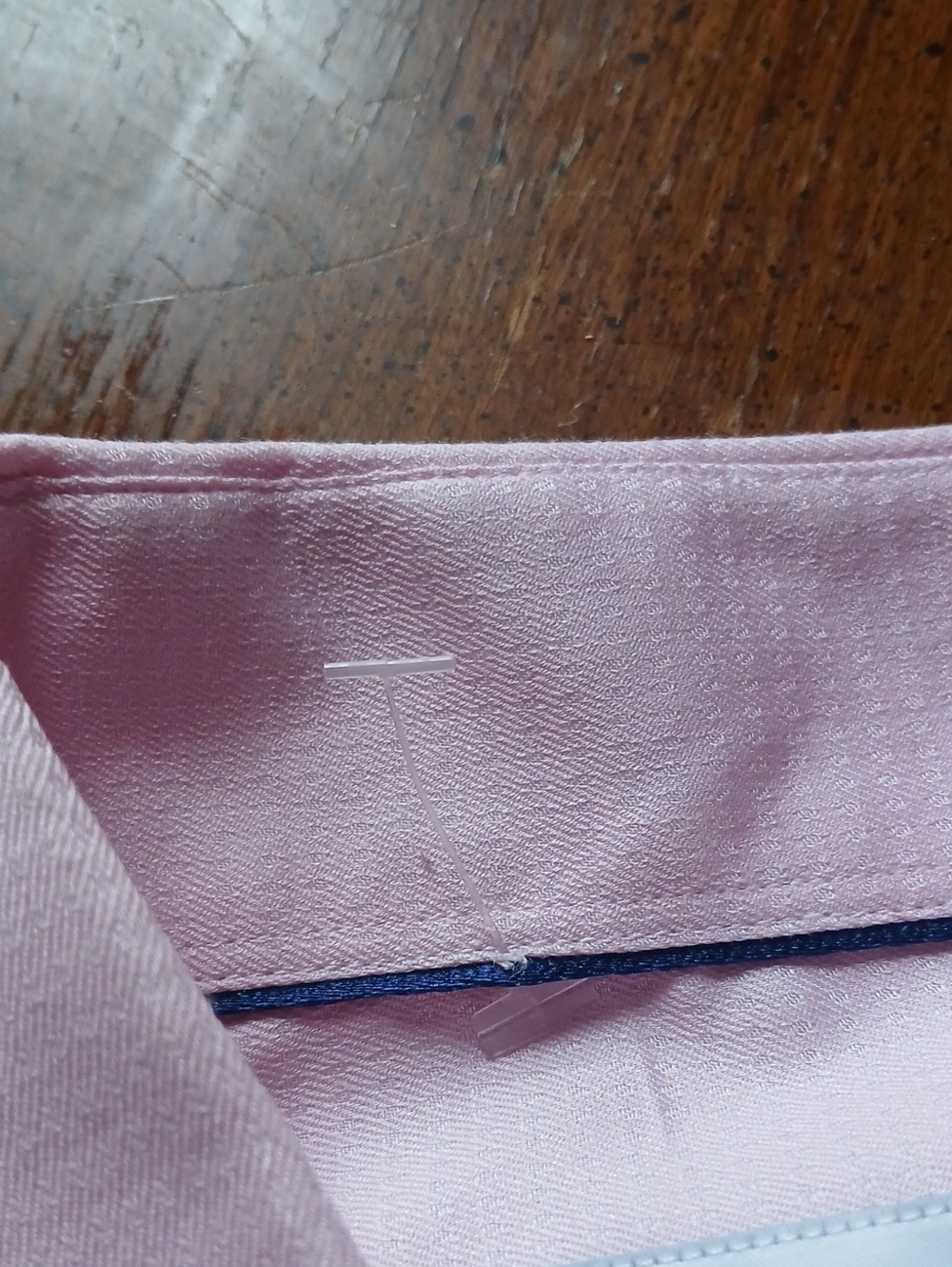 NWOT Eton Textured Light Pink Men's ContemporaryLong Sleeve Size 39 16.5 - Picture 8 of 8
